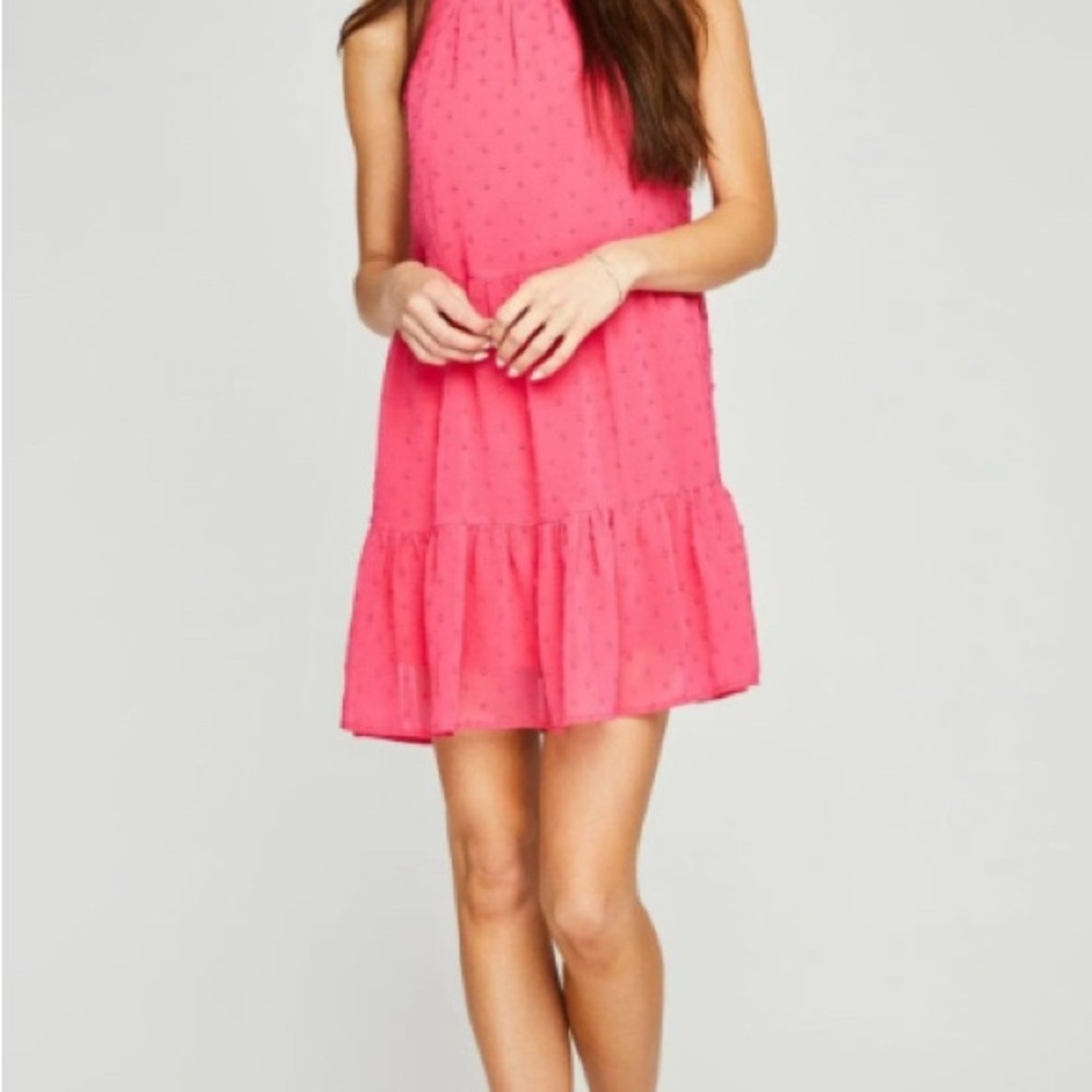 Genre Fawn Valentina Pink Mini Dress - size small - new with tags
